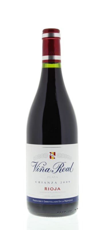 Vina Real Crianza 2009 Front Bottle Shot