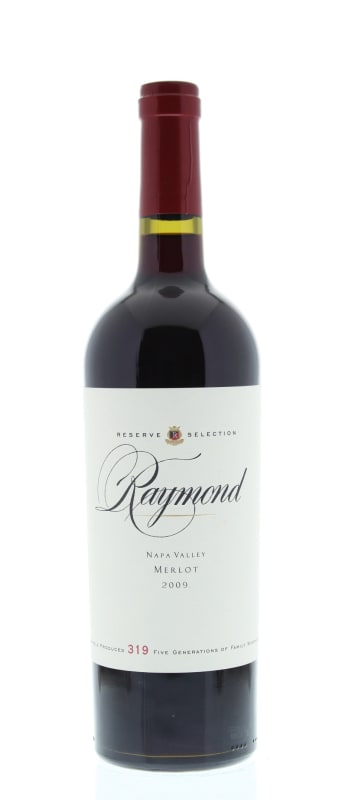 Raymond Reserve Selection Merlot 2009 Front Bottle Shot