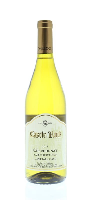 Castle Rock Central Coast Chardonnay 2011 Front Bottle Shot