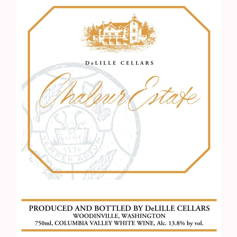 DeLille Chaleur Estate Blanc 2011 Front Label