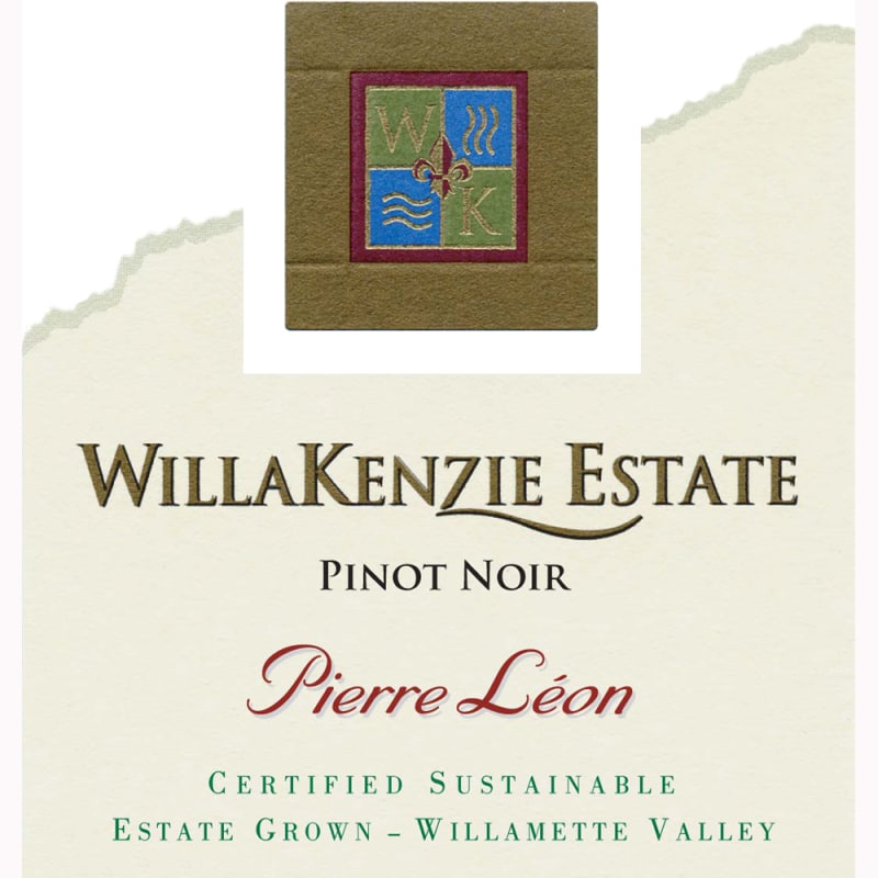 WillaKenzie Estate Pierre Leon Pinot Noir 2010 Front Label