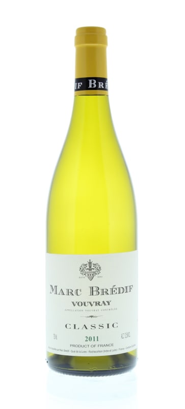 Marc Bredif Vouvray 2011 Front Bottle Shot