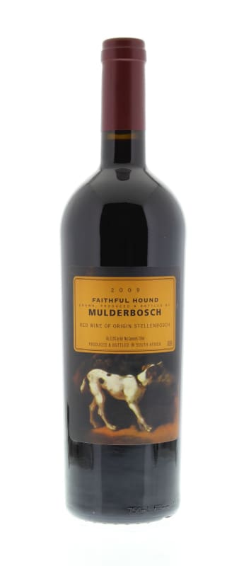 Mulderbosch Faithful Hound 2009 Front Bottle Shot
