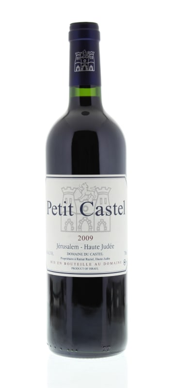 Domaine Du Castel Petit Castel (OK Kosher) 2009 Front Bottle Shot