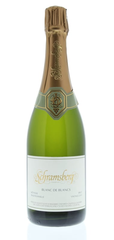 Schramsberg Blanc de Blancs 2010 Front Bottle Shot