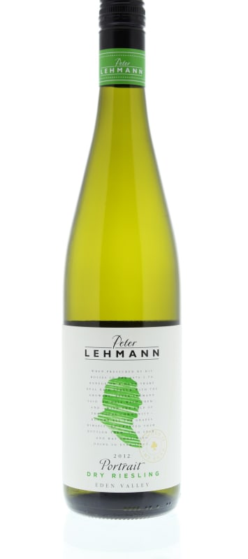 Peter Lehmann Portrait Eden Valley Riesling 2012 Front Bottle Shot