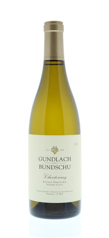 Gundlach Bundschu Chardonnay 2011 Front Bottle Shot