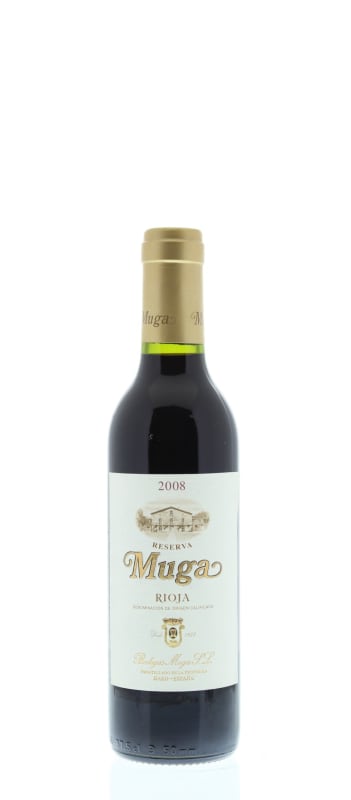 Bodegas Muga Reserva (375ML half-bottle) 2008 Front Bottle Shot