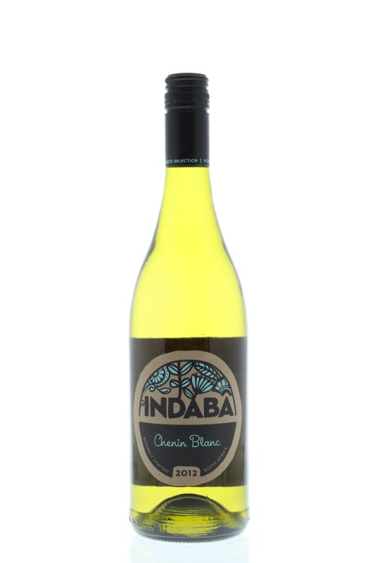 Indaba Chenin Blanc 2012 Front Bottle Shot
