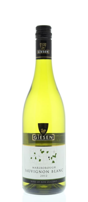 Giesen Sauvignon Blanc 2012 Front Bottle Shot