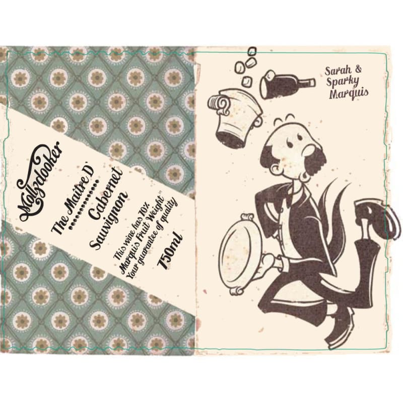 Mollydooker The Maitre D' Cabernet Sauvignon 2011 Front Label