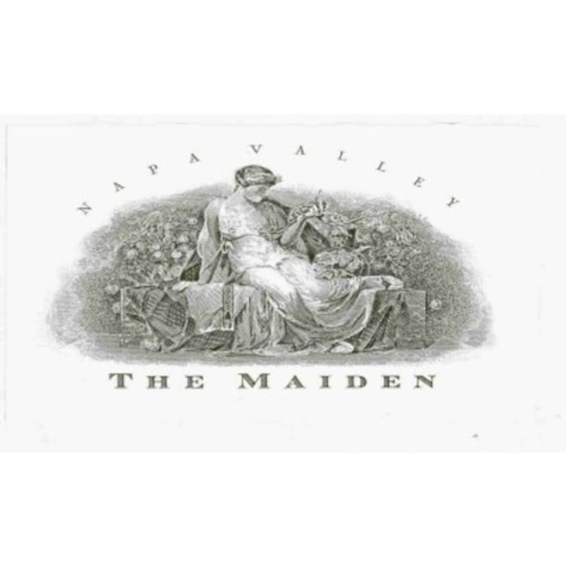 Harlan The Maiden (stained label) 2000 Front Label