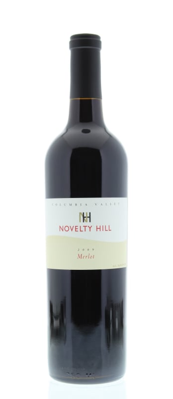 Novelty Hill Merlot 2009 Front Bottle Shot
