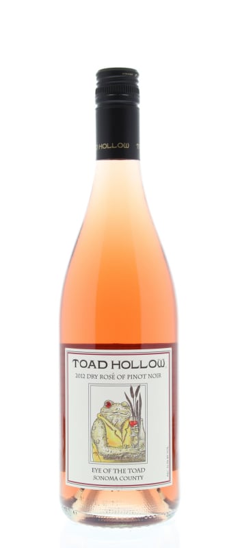 Toad Hollow Eye of the Toad Dry Rose of Pinot Noir 2012 Front Bottle Shot