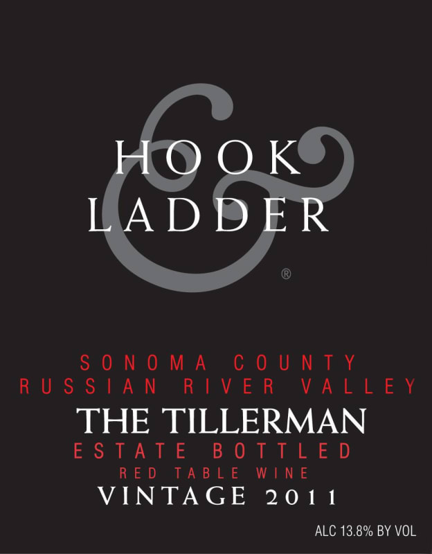 Hook & Ladder The Tillerman Red Blend 2011 Front Label