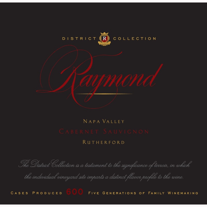 Raymond Rutherford Cabernet Sauvignon 2009 Front Label