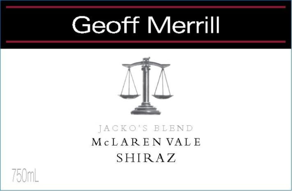 Geoff Merrill Jacko's Blend Shiraz 2011 Front Label