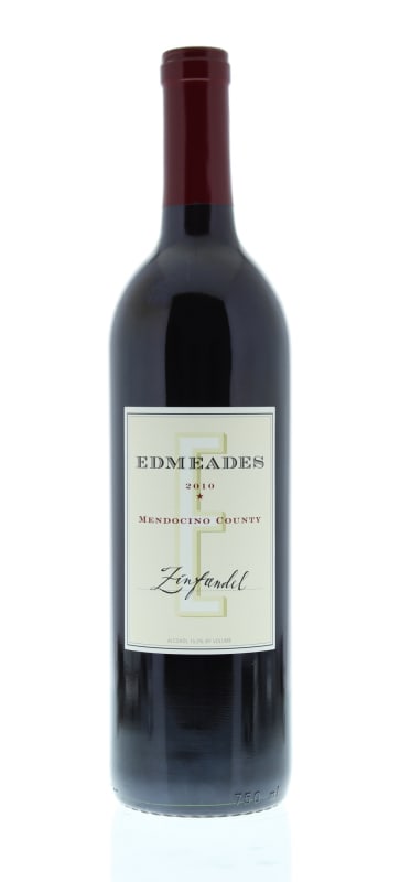 Edmeades Mendocino Zinfandel 2010 Front Bottle Shot