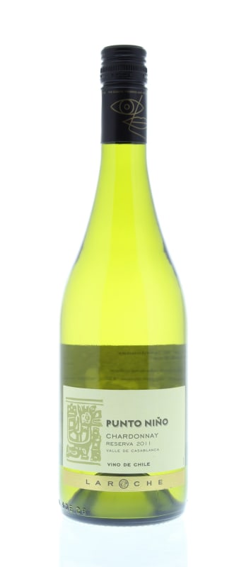 Punto Nino Reserva Chardonnay 2011 Front Bottle Shot