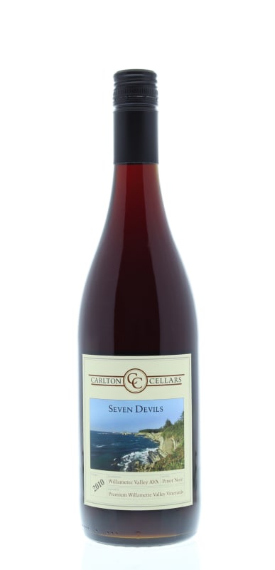 Carlton Seven Devils Pinot Noir 2010 Front Bottle Shot