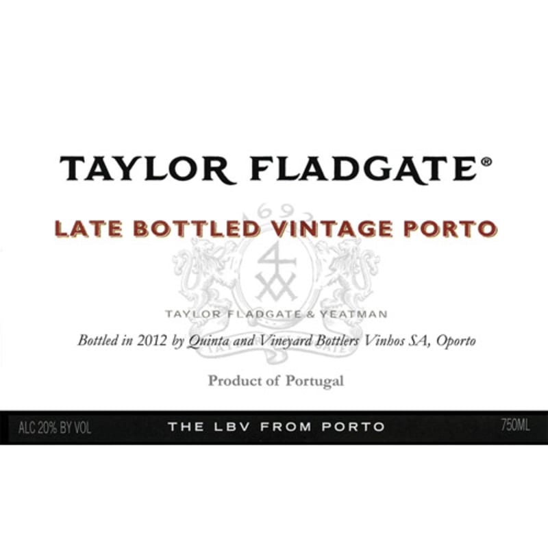 Taylor Fladgate Late Bottled Vintage Port 2009 Front Label