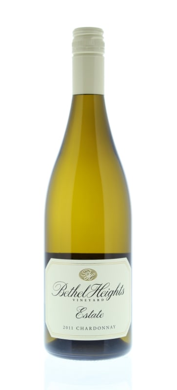 Bethel Heights Estate Grown Chardonnay 2011 Front Bottle Shot