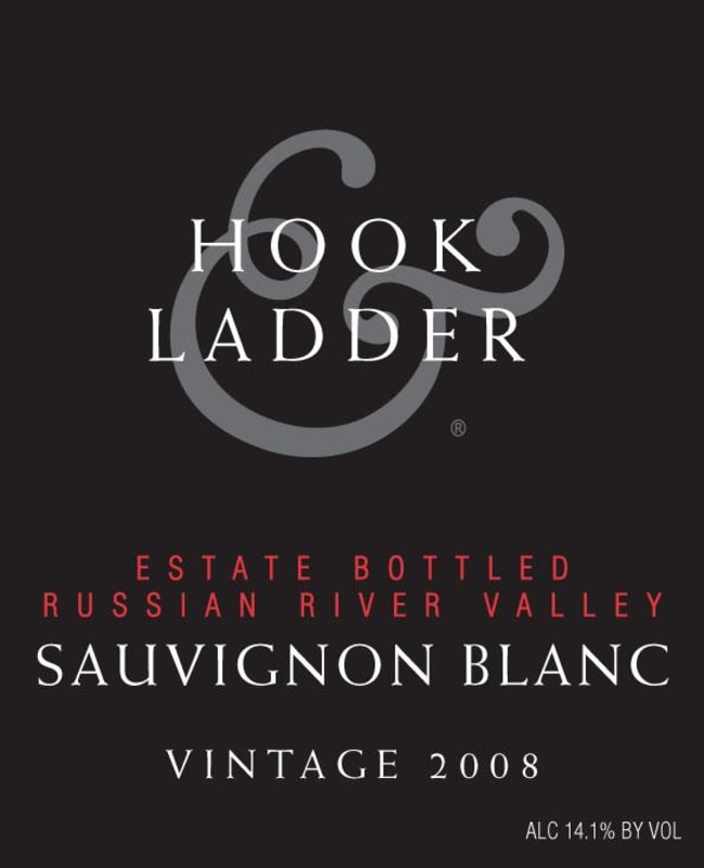 Hook & Ladder Sauvignon Blanc 2008 Front Label