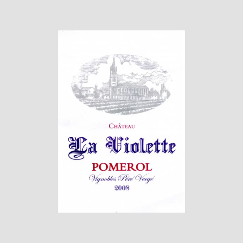 La Violette 2008 Front Label