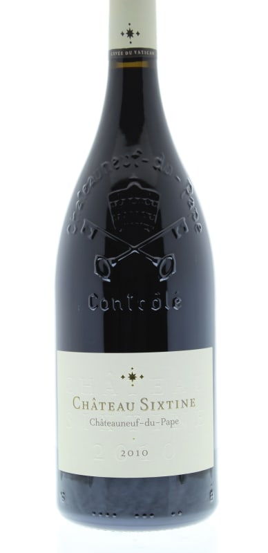 Chateau Sixtine Chateauneuf-du-Pape (1.5L Magnum) 2010 Front Bottle Shot