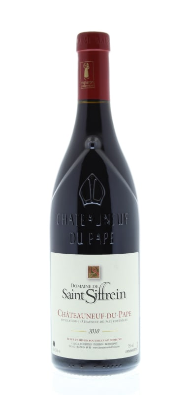 Domaine de Saint Siffrein Chateauneuf-du-Pape 2010 Front Bottle Shot