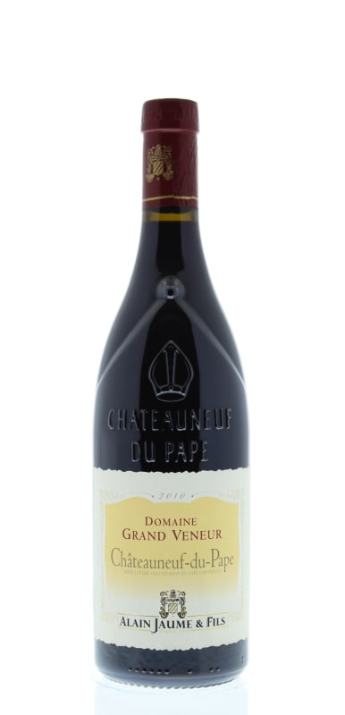 Domaine Grand Veneur Chateauneuf-du-Pape 2010 Front Bottle Shot