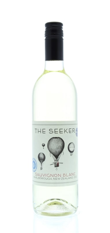 The Seeker Sauvignon Blanc 2012 Front Bottle Shot