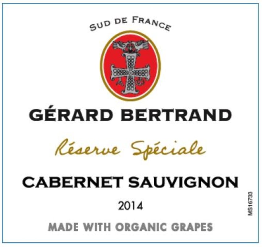 Gerard Bertrand Reserve Speciale Cabernet Sauvignon 2014 Front Label