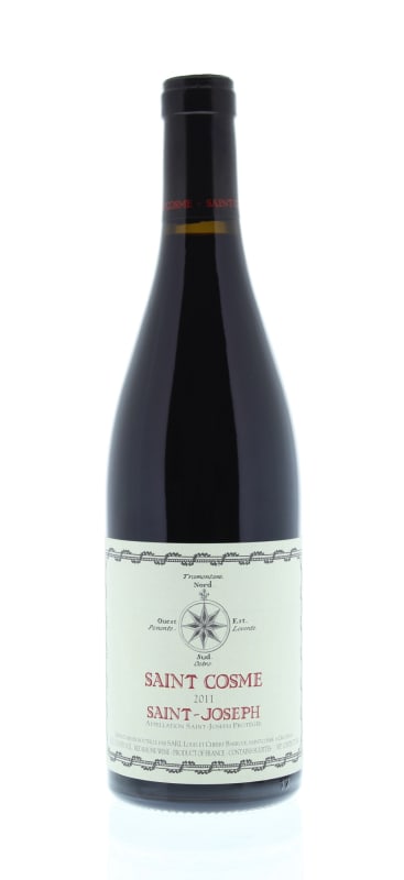 Chateau de Saint Cosme Saint-Joseph 2011 Front Bottle Shot