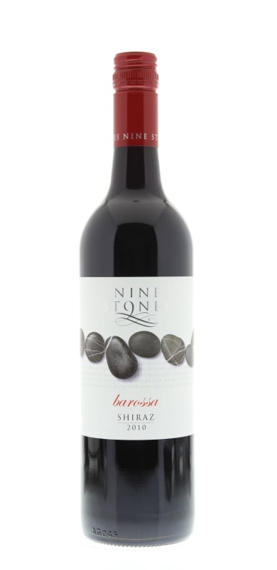 Nine Stones Barossa Shiraz 2010 Front Bottle Shot