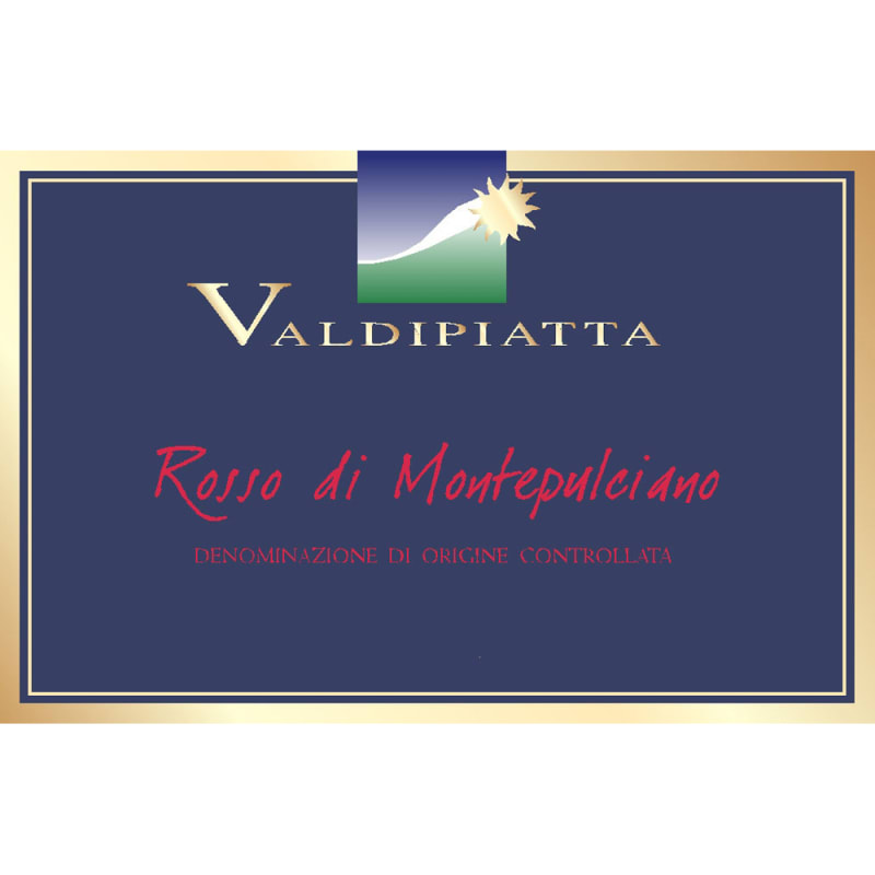 Valdipiatta Rosso di Montepulciano 2010 Front Label