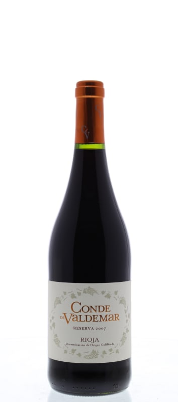 Bodegas Valdemar Conde de Valdemar Reserva 2007 Front Bottle Shot