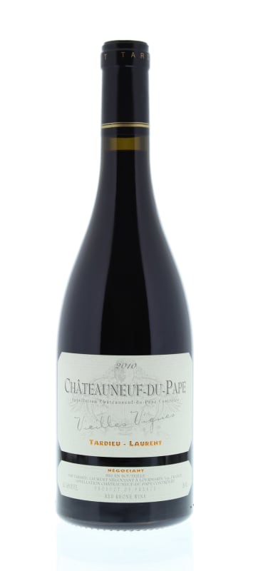 Tardieu-Laurent Chateaneuf du Pape Vieilles Vignes 2010 Front Bottle Shot