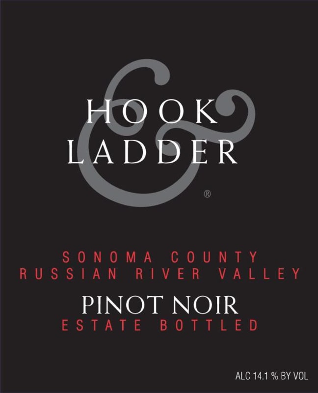 Hook & Ladder Russian River Valley Pinot Noir 2014 Front Label