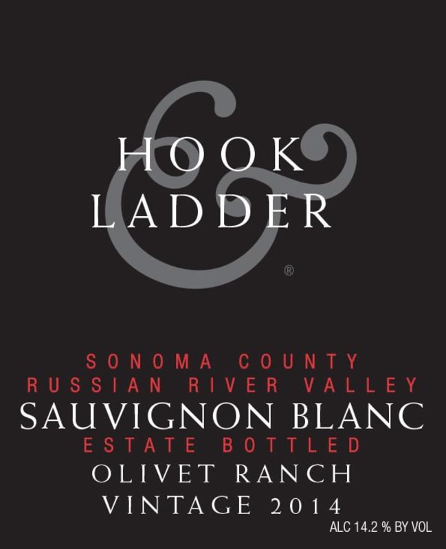 Hook & Ladder Olivet Ranch Sauvignon Blanc 2014 Front Label