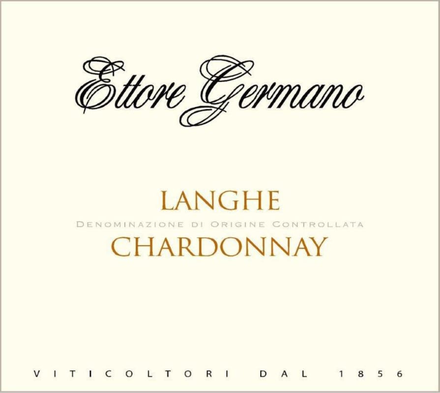Ettore Germano Langhe Chardonnay 2013 Front Label