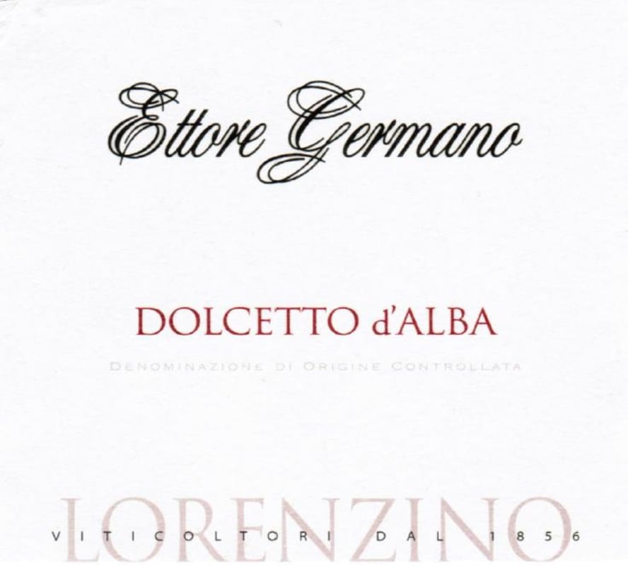 Ettore Germano Lorenzino Dolcetto 2014 Front Label
