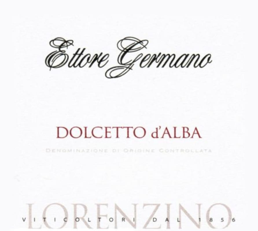 Ettore Germano Lorenzino Dolcetto 2013 Front Label
