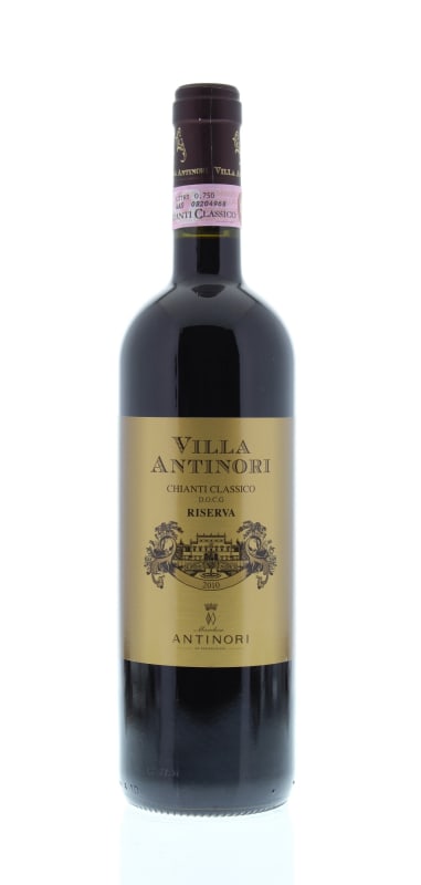 Marchesi Antinori Villa Antinori Chianti Classico Riserva 2010 Front Bottle Shot