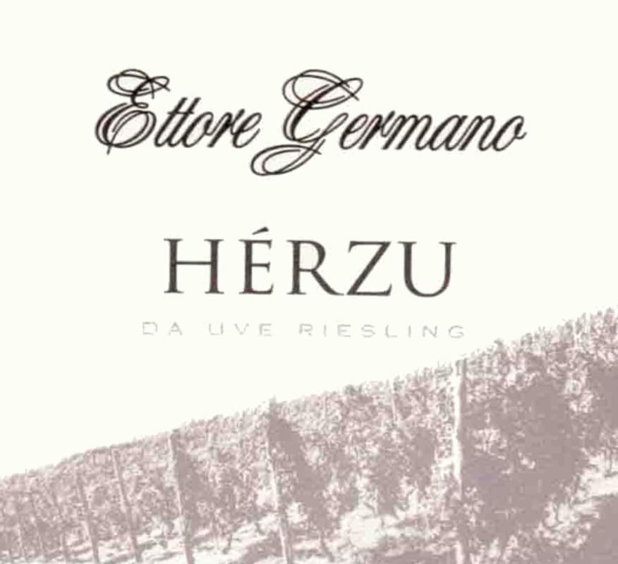 Ettore Germano Herzu Riesling 2010 Front Label