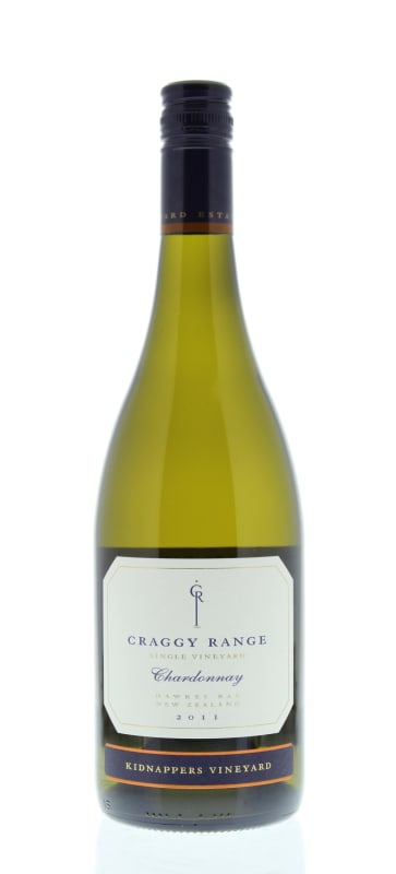 Craggy Range Winery Kidnappers Vineyard Chardonnay 2011 Front Bottle Shot