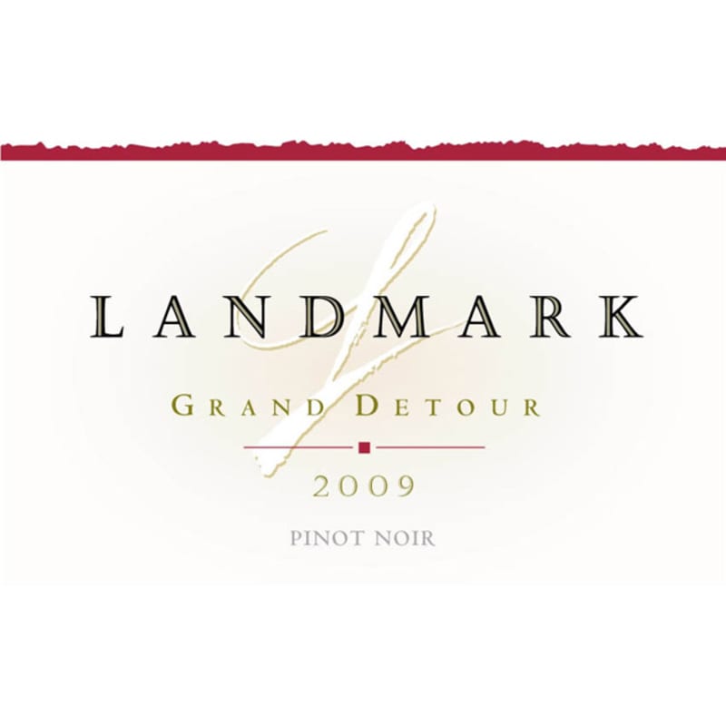 Landmark Grand Detour Pinot Noir 2009 Front Label