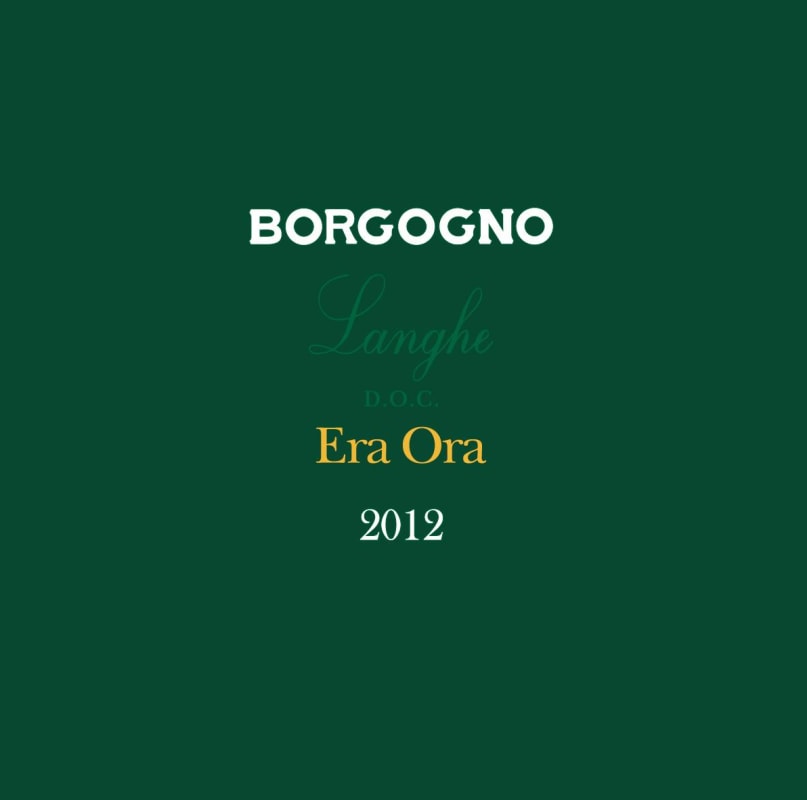 Borgogno Langhe Era Ora Riesling 2012 Front Label