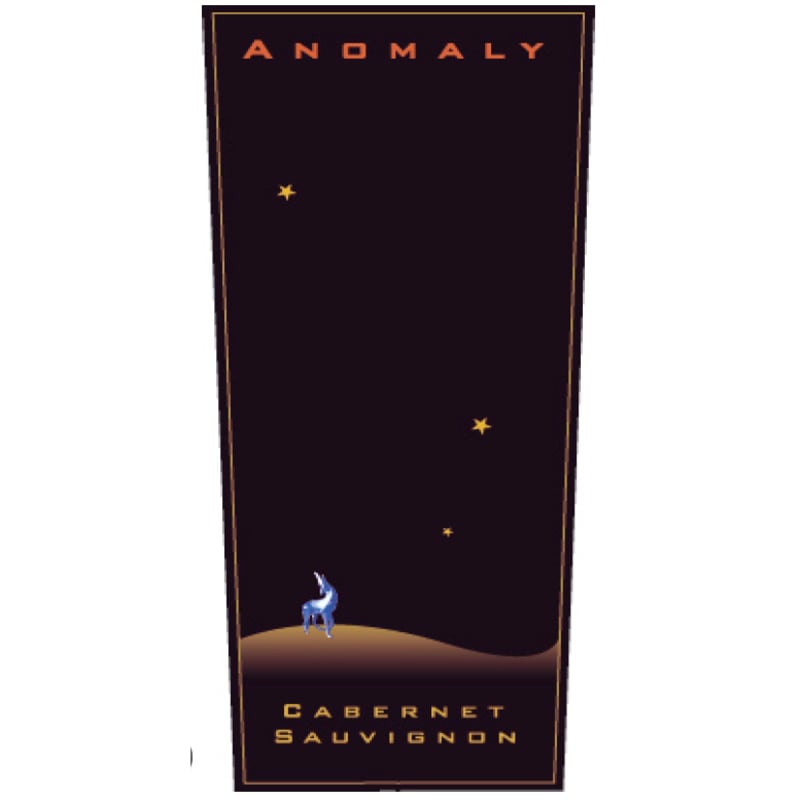 Anomaly Cabernet Sauvignon 2003 Front Label