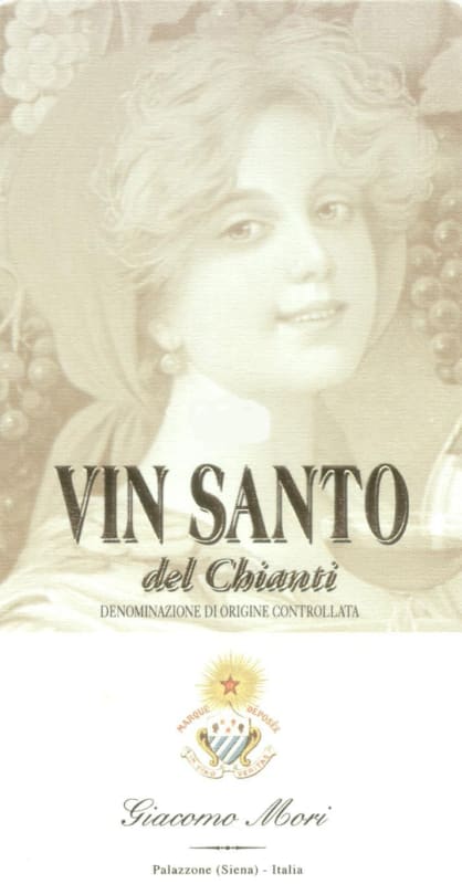 Giacomo Mori Vin Santo del Chianti 2009 Front Label